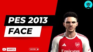 Declan Rice Face Pes 2013 2025/26 | Face Collection