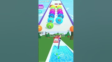 Ball Run 2048 ➕ Tall Man Run - All Levels Gameplay