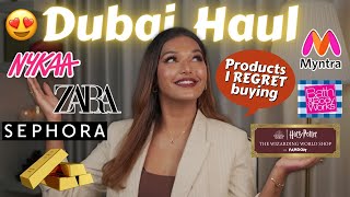 Dubai Haul - Gold, Makeup, Clothes, Candles, Harry Potter! Sarah Sarosh