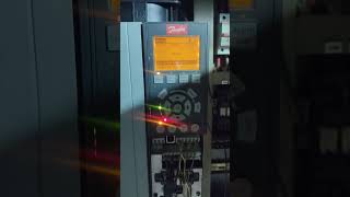 Danfoss drive heatsink high temperature 🌡️🤒 alarm A29 #electrican
