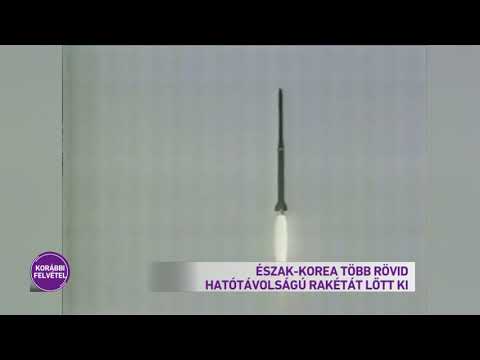 Észak-Korea több rövid hatótávolságú rakétát lőtt ki