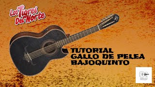 Gallo de pelea - Bajoquinto - Bajosexto - Los Tigres del Norte - Tutoriales