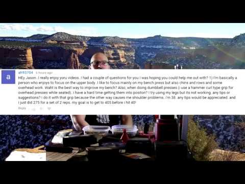 athletenschmiede A Subscriber Asks About The Seated Dumbbell Press As A Bench Press Accessory