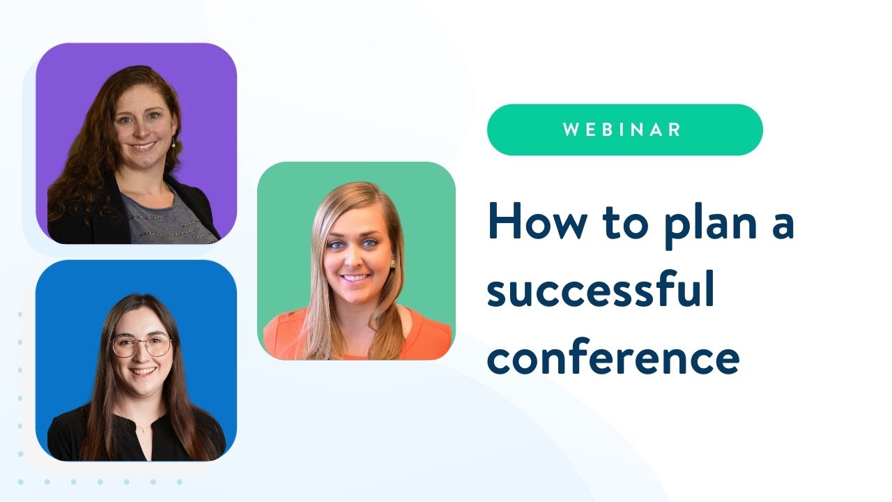 Go behind the scenes how to plan a successful conference - YouTube