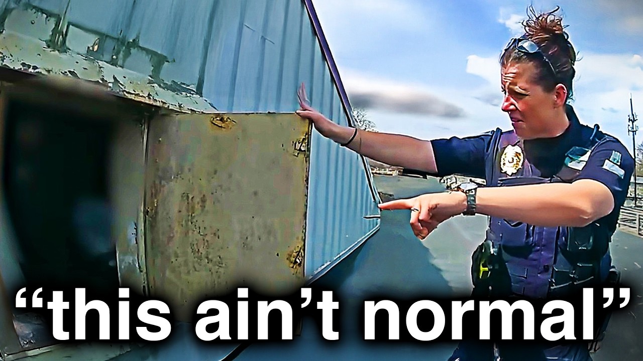 Cops Discover Unthinkable In Garage During Welfare Check - YouTube