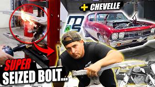 This May Be the Most STUCK Bolt I've Ever Dealt With... CR500 & Chevelle!