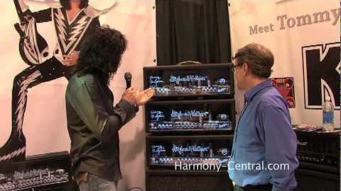 Tommy Thayer Hughes and Kettner Winter NAMM 2010