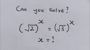 Interesting exponential equation with irrational bases | Can you solve  ?