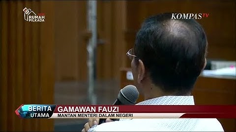 Gamawan Fauzi: Saya Marah saat Tahu Ada yang Terima Uang