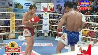 Best Khmer Boxing Kong Sombor Vs Veng Sopheak