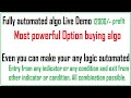 Live algo trading |  Best Stock Market Intraday Strategy, | option scalping