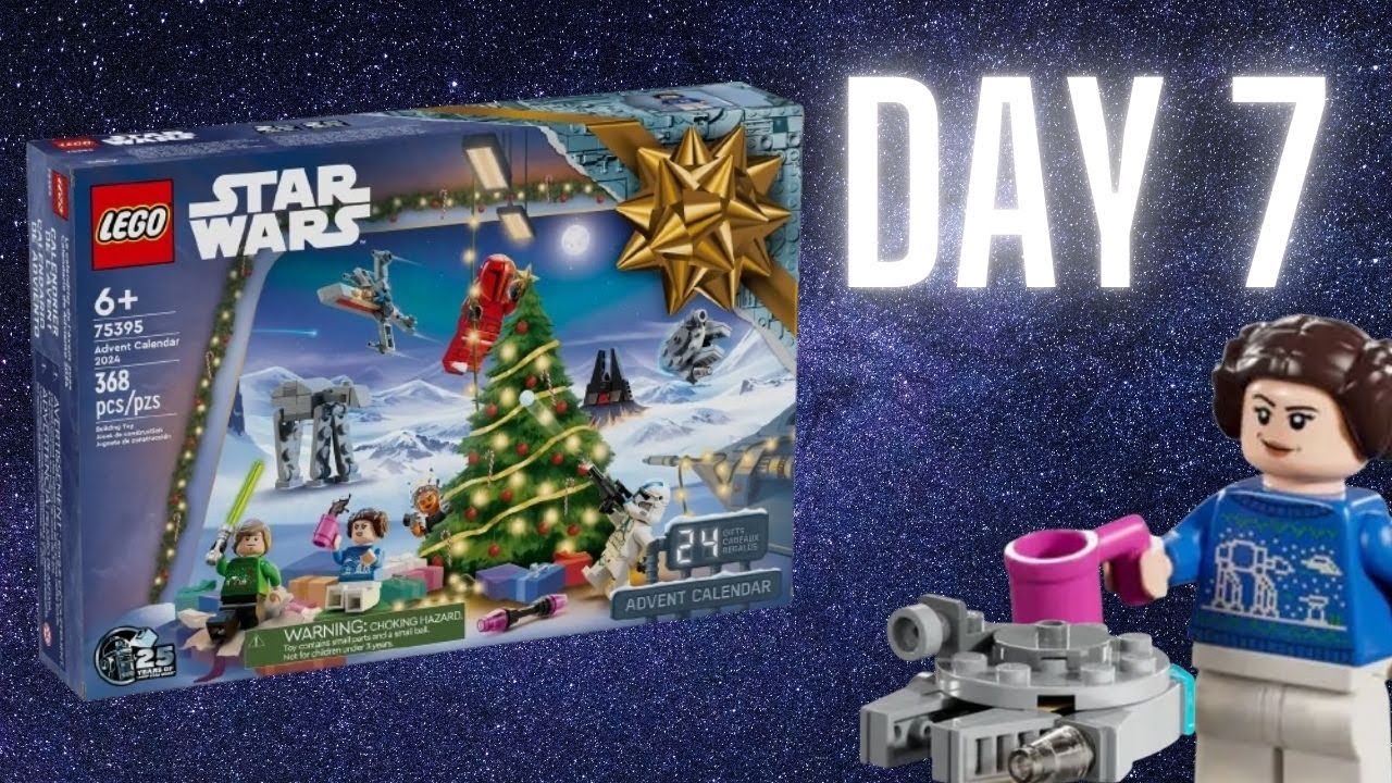 DAY 7 of Opening the LEGO Star Wars Advent Calendar! - YouTube