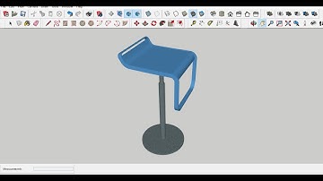 SketchUp Tutorial - Bar Chair || Sal