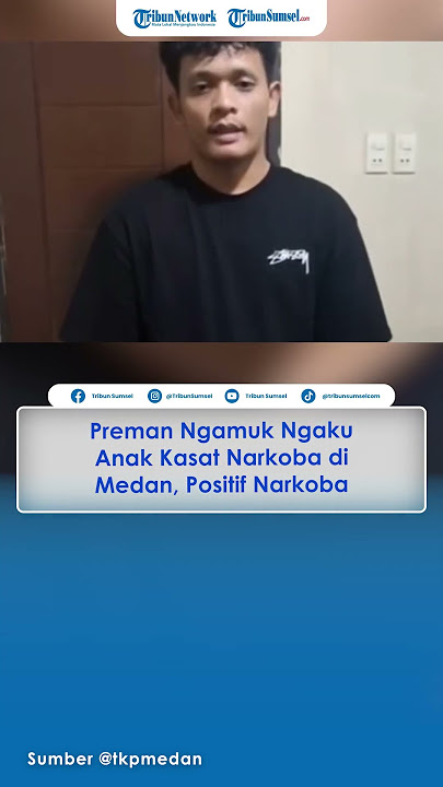 Preman Ngamuk Ngaku Anak Kasat Narkoba di Medan, Positif Narkoba