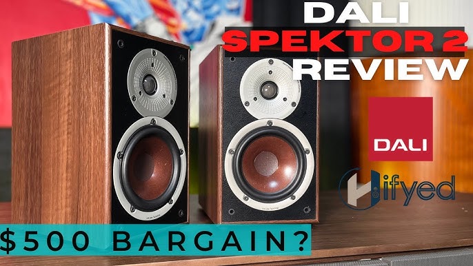  DALI Spektor 2 Compact Speakers - Black Ash (Pair