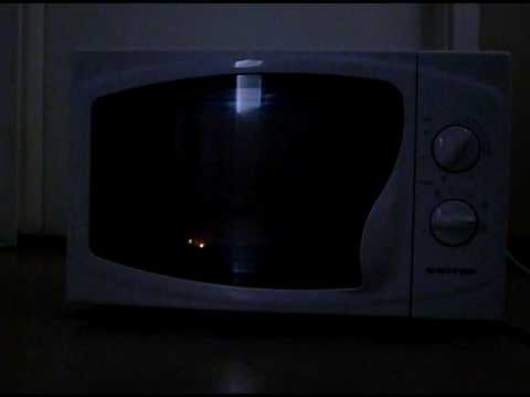 Light Bulb in microwave explosion