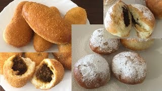 手作りの揚げたてあんドーナツとカレーパンが最高に美味しかった！/An-Dounut, Curry bun