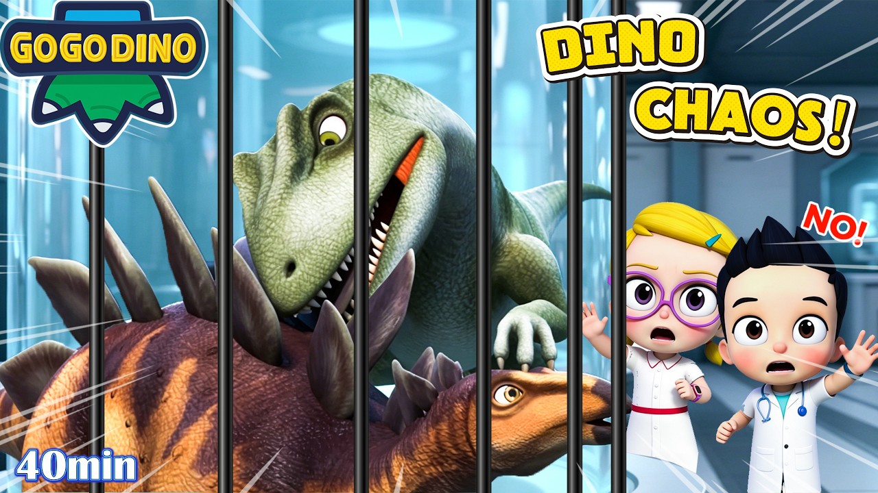 🦖 GOGODINO | 💥Dinosaur Wars Compilation!⚔️ | Cartoon for Kids Dinosaur | Best Compilation