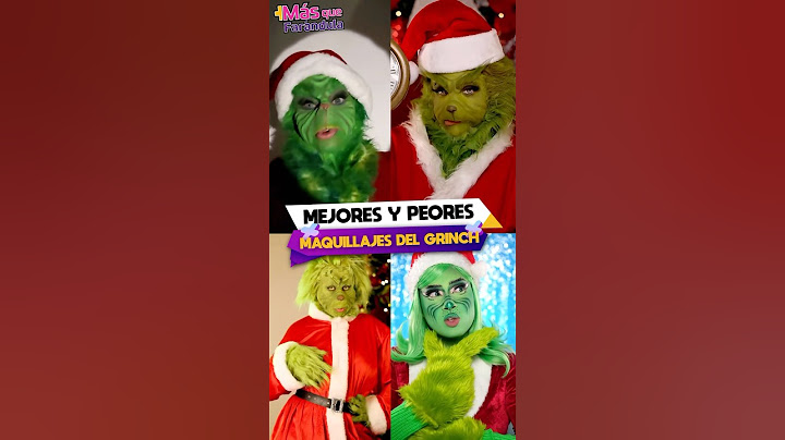 The best and worst Grinch makeup.