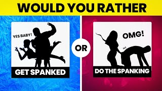 🍑DIRTY Couples Challenge🍆 | Spicy Valentine Quiz🔥 | Would you Rather👀 screenshot 1