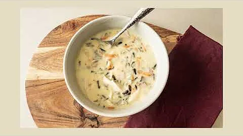 Cozy Autumn Wild Rice Soup