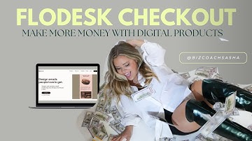 Flodesk Checkout | How To Sell Digital Products EASILY | Flodesk Review