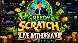 Greedy Scratch App Real or Fake?| Live proof Withdrawal successful |Pakistan App Online Earning 2026 screenshot 1