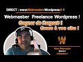 Webmaster freelance  webmaster wordpress freelance paris