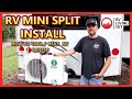 Installing Mini Split Air Conditioner In RV Camper-Installing Mini-Split Heat Pump In RV- RVAC Solar