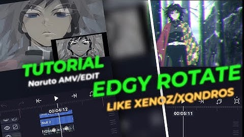 Edgy Rotation like Xenoz/Xqndros |Alight Motion Tutorial