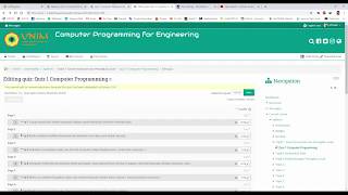 Membuat quiz pada e-learning moodle