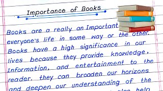 Essay on Importance of Reading Books | importance of books