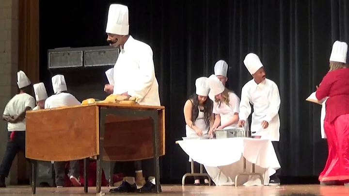 Chef Louis Scene The Little Mermaid Musical ( 1080p )