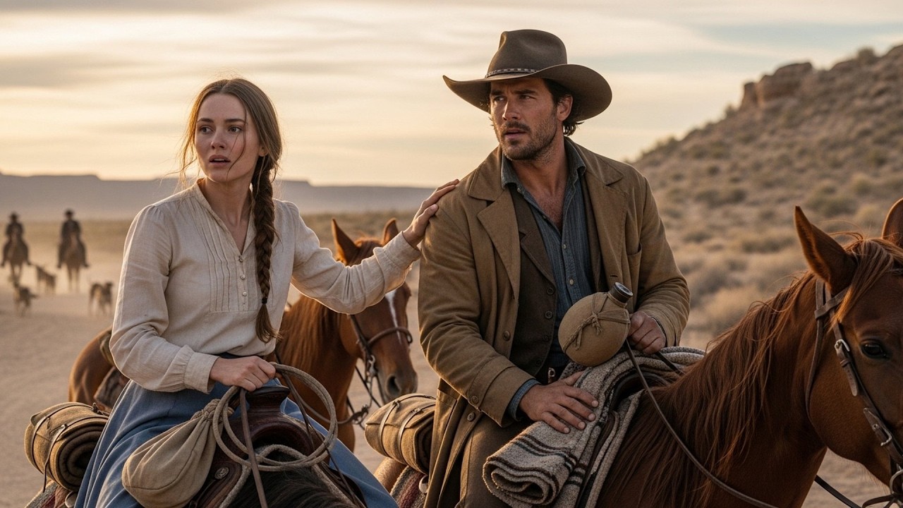 He Wouldn't Take No For An Answer So She Ran, The Cowboy Hid Her Trail From The Tracker