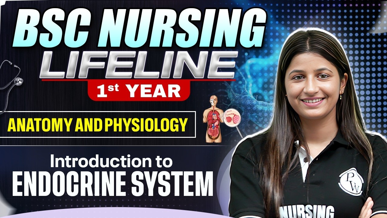 Introduction to endocrine system | B.SC Nursing LifeLine | 1st Year | BSC Nursing Course #bscnursing