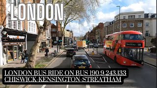 London Landmarks Loop: Bus Ride from Chiswick to Streatham Station