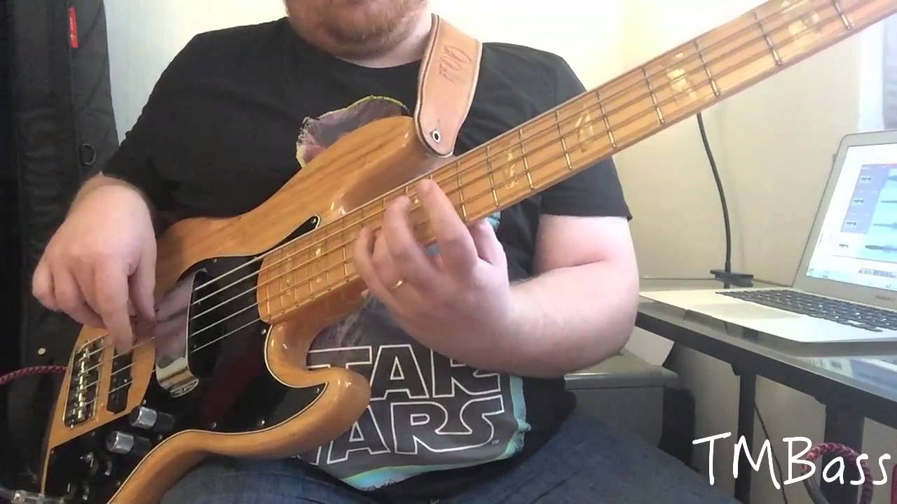 Red Hot Chili Peppers Dark Necessities Bass Cover YouTube