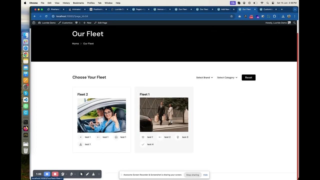 Follow this video to add fleet post and set default page for fleet