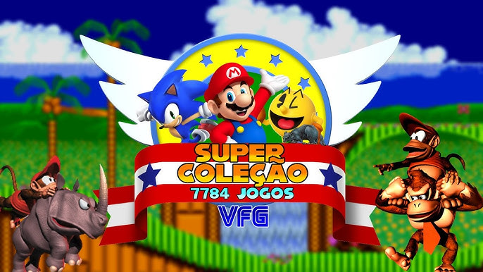 SUPER COLEÇÃO 7784 JOGOS, O DISCO LENDÁRIO DO PS2