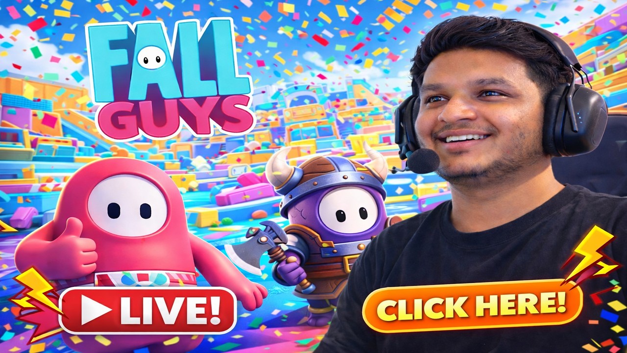 Fall Guys LIVE – Can We Get Our First Win? 👑