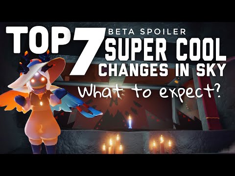 TOP 7 Cool New Features & Changes in Upcoming Update | sky children of the light | Noob Mode