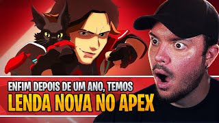 Reagindo ao Trailler da Lenda Nova + Site Oficial | APEX LEGENDS