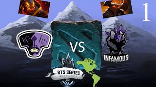 Infamous vs Void Boys - Game 1 - (BTS Americas 4)  - KotLGuy & RyuUboruZ