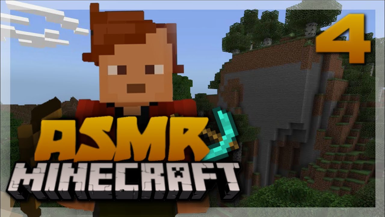Minecraft ASMR #4 - Wędrowanie i kopanie ⛏ | szept, gameplay po polsku