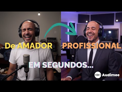 Transformei uma VOZ CASEIRA em VOZ PROFISSIONAL (sem estúdio)