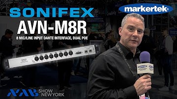 Sonifex AVN-M8R: 8-Channel Dante Interface Built for Broadcast Pros