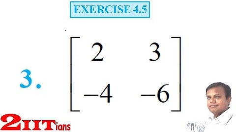 Determinants Exercise 4.5 Q 3 NCERT Class XII | IIT JEE | IIT JEE