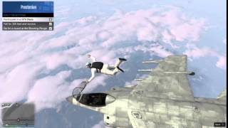 Grand Theft Auto V Ejector Seat Fail