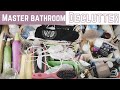 DECLUTTERING & ORGANIZING MY BATHROOM 2021 | ORGANIZATION TIPS | MINIMAL BATHROOM