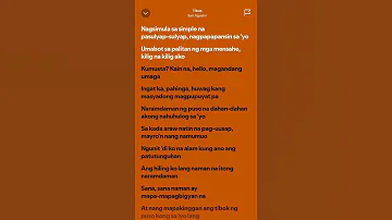TIBOK Earl Agustin Music Opm Lyrics Earlagustin Tibok 